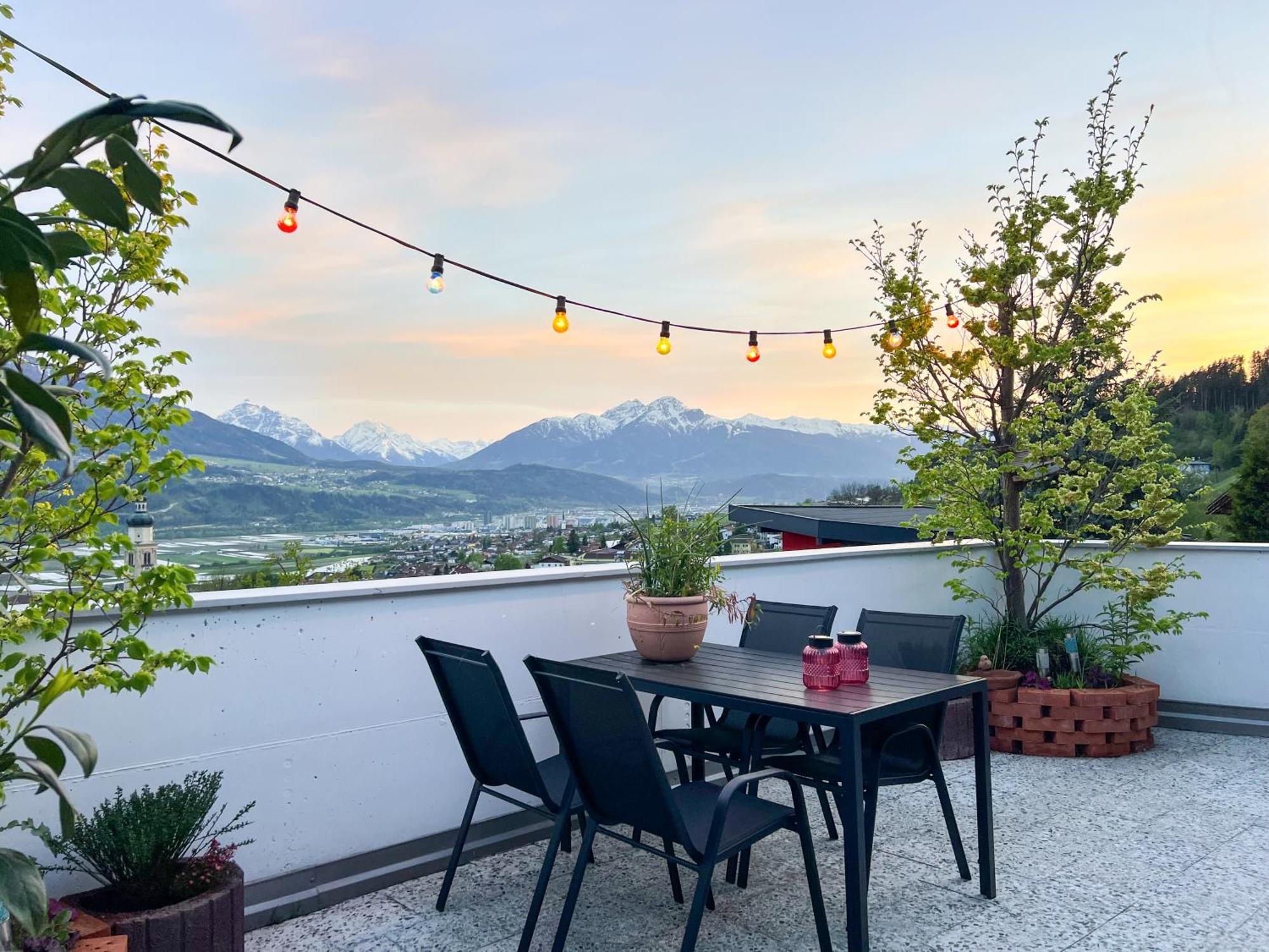 Апартаменты Sunny Mountain Loft - Terrace & Garden Таур Экстерьер фото